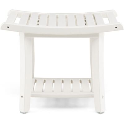 CostwayTabouret Salle de Bain 2 Niveaux en PEHD Étanche Banc de Douche Antidérapants Siège Incurvé pour Enfants et Adultes Charge Max 150kg 60,5x34x48cm - Publicité CostwayTabouret Salle de Bain 2 Niveaux en PEHD Étanche Banc de Douche Antidérapants Siège Incurvé pour Enfants et Adultes Charge Max 150kg 60,5x34x48cm - Publicité