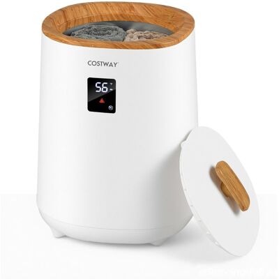 CostwayChauffe-Serviettes 18L Seau Chauffant d Essuie-Mains avec Écran LED Arrêt Automatique Support de Disque Parfumé 2 Serviettes 100X178CM Blanc - Publicité CostwayChauffe-Serviettes 18L Seau Chauffant d Essuie-Mains avec Écran LED Arrêt Automatique Support de Disque Parfumé 2 Serviettes 100X178CM Blanc - Publicité