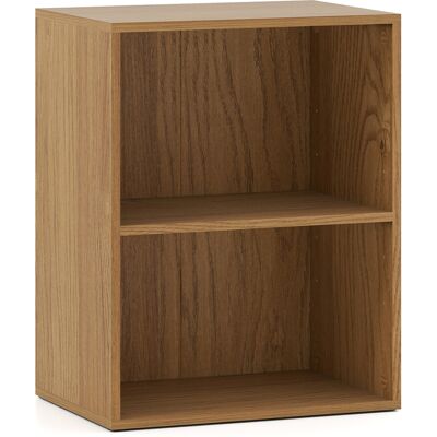 CostwayBibliothèque à 2 Cubes Ouverts Meuble de Rangement à 3 Niveaux avec Étagère Réglable à 5 Positions 42 x 29,5 x 53,5 cm Naturel - Publicité CostwayBibliothèque à 2 Cubes Ouverts Meuble de Rangement à 3 Niveaux avec Étagère Réglable à 5 Positions 42 x 29,5 x 53,5 cm Naturel - Publicité