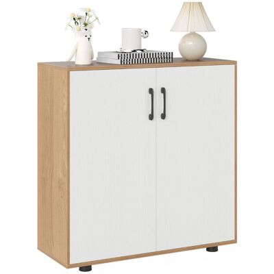CostwayArmoire de Rangement à 2 Portes Meuble d'Accent Moderne avec Étagère Ajustable avec 2 Kits Anti-basculement Naturel - Publicité CostwayArmoire de Rangement à 2 Portes Meuble d'Accent Moderne avec Étagère Ajustable avec 2 Kits Anti-basculement Naturel - Publicité