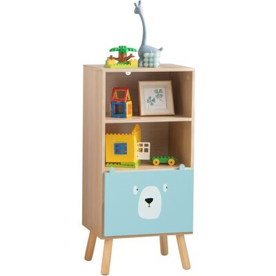Étagère pour Enfants Costway - Motif d'Ours, 3 Niveaux - Publicité Étagère pour Enfants Costway - Motif d'Ours, 3 Niveaux - Publicité