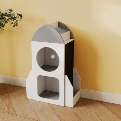 CostwayBibliothèque pour Enfants à 3 niveaux Thème Fusée et Espace Organiseur de Jouets avec Tableau Noir 2 Casiers Étagère Ouverte Blanc - Publicité CostwayBibliothèque pour Enfants à 3 niveaux Thème Fusée et Espace Organiseur de Jouets avec Tableau Noir 2 Casiers Étagère Ouverte Blanc - Publicité