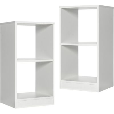 CostwayEnsemble de Bibliothèque à 2 Niveau, Étagère Autoportante, Étagère Bibliothèque, Salon, Bureau, Entrée 38 x 33 x 72,5 cm - Publicité CostwayEnsemble de Bibliothèque à 2 Niveau, Étagère Autoportante, Étagère Bibliothèque, Salon, Bureau, Entrée 38 x 33 x 72,5 cm - Publicité