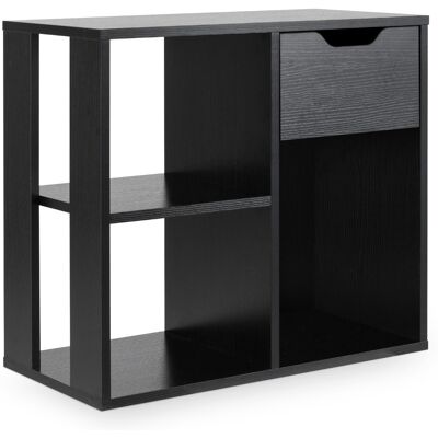 CostwayTable d'Appoint à 3 Niveaux Bout de Canapé avec Etagère de Rangement Style Industriel Noir - Publicité CostwayTable d'Appoint à 3 Niveaux Bout de Canapé avec Etagère de Rangement Style Industriel Noir - Publicité
