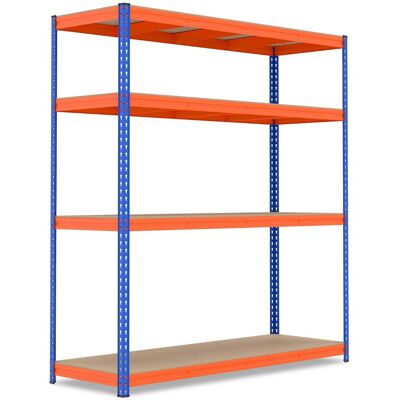 CostwayUnité d'Étagères en Métal à 4 Niveaux Étagère Utilitaire Large de 181 CM avec Rayonnage Réglable Organisateur de Rangement de 2400KG Orange - Publicité CostwayUnité d'Étagères en Métal à 4 Niveaux Étagère Utilitaire Large de 181 CM avec Rayonnage Réglable Organisateur de Rangement de 2400KG Orange - Publicité