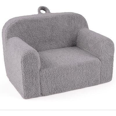 CostwayCanapé Enfant en Mousse avec Tissu Polaire Doux Fauteuil Enfant Léger et Portable avec Poignée Base Antidérapante Housse Amovible et Lavable - Publicité CostwayCanapé Enfant en Mousse avec Tissu Polaire Doux Fauteuil Enfant Léger et Portable avec Poignée Base Antidérapante Housse Amovible et Lavable - Publicité