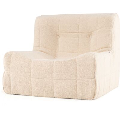 CostwayCanapé en Mousse Comprimé Fauteuil Poire sans Accoudoirs avec Rembourrage Éponge Moelleux Dossier et Assise Ergonomiques Canapé Blanc - Publicité CostwayCanapé en Mousse Comprimé Fauteuil Poire sans Accoudoirs avec Rembourrage Éponge Moelleux Dossier et Assise Ergonomiques Canapé Blanc - Publicité