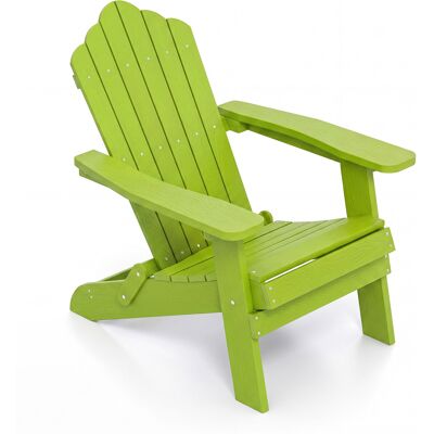 CostwayChaise Adirondack Fauteuil Adirondack en HIPS avec Dossier Incliné à 105° Accoudoirs Larges Assise à Lattes Charge 180 kg Vert Clair - Publicité CostwayChaise Adirondack Fauteuil Adirondack en HIPS avec Dossier Incliné à 105° Accoudoirs Larges Assise à Lattes Charge 180 kg Vert Clair - Publicité