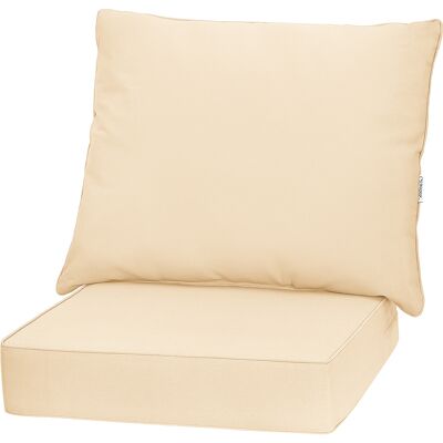 CostwayCoussins de Chaise d'Extérieur Imperméables avec Sangle et Housse Amovible Résistants à la Décoloration Coussin d'Assise Blanc - Publicité CostwayCoussins de Chaise d'Extérieur Imperméables avec Sangle et Housse Amovible Résistants à la Décoloration Coussin d'Assise Blanc - Publicité