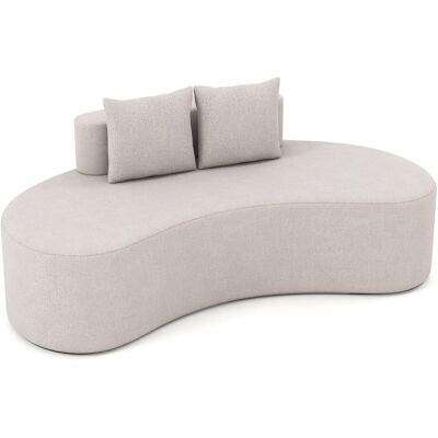 CostwayCanapé Courbé Rembourré avec 2 Coussins Confortables Dossier Bas et Siège Spacieux en Mousse Base Antidérapante sans Assemblage Canapé Gris - Publicité CostwayCanapé Courbé Rembourré avec 2 Coussins Confortables Dossier Bas et Siège Spacieux en Mousse Base Antidérapante sans Assemblage Canapé Gris - Publicité