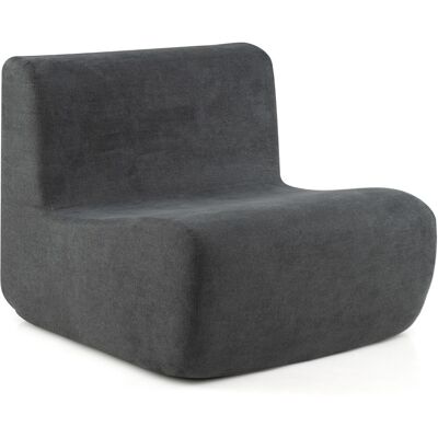 CostwayFauteuil Canapé de Sol Paresseux en Velours Doux et Support Ergonomique Canapé une Place Confortable pour Lire au Coin du Feu Gris - Publicité CostwayFauteuil Canapé de Sol Paresseux en Velours Doux et Support Ergonomique Canapé une Place Confortable pour Lire au Coin du Feu Gris - Publicité