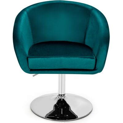 CostwayChaise Pivotante en Velours Fauteuil de Bureau réglable en Hauteur Base Galvanisée Charge 125kg Vert - Publicité CostwayChaise Pivotante en Velours Fauteuil de Bureau réglable en Hauteur Base Galvanisée Charge 125kg Vert - Publicité