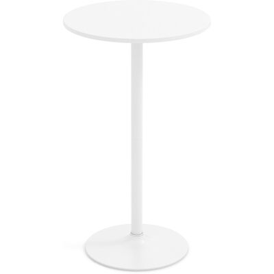 Costway2 Tables Bistrot Ronde Tables de Bar de 101,5 cm de Hauteur Transformable en Tables Basse de 56 cm Table de Pub Haute Base en Métal Blanc - Publicité Costway2 Tables Bistrot Ronde Tables de Bar de 101,5 cm de Hauteur Transformable en Tables Basse de 56 cm Table de Pub Haute Base en Métal Blanc - Publicité