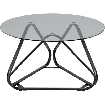 CostwayTable Basse Ronde 80 cm Table Basse avec Plateau en Verre Trempé Pieds Métalliques en Forme de V 6 Patins Réglables Meuble d Appoint Noir - Publicité CostwayTable Basse Ronde 80 cm Table Basse avec Plateau en Verre Trempé Pieds Métalliques en Forme de V 6 Patins Réglables Meuble d Appoint Noir - Publicité