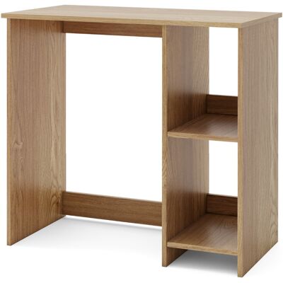 CostwayBureau d'Ordinateur Table de Travail pour Petit Espace avec 2 Compartiments Bureau Informatique 40 x 80 x74 cm Naturel - Publicité CostwayBureau d'Ordinateur Table de Travail pour Petit Espace avec 2 Compartiments Bureau Informatique 40 x 80 x74 cm Naturel - Publicité