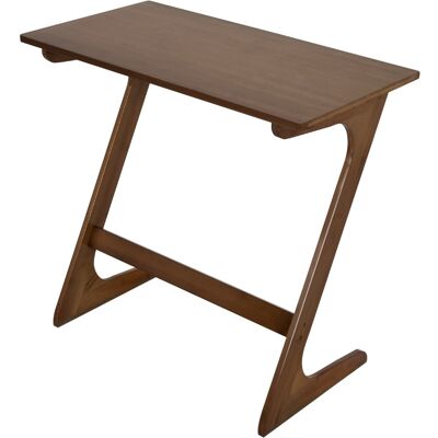 CostwayTable d'Appoint en Forme de Z Table Chevet de Canapé en Bambou Massif Économisant de l'Espace Bureau 75 X 40 X 70 CM Café - Publicité CostwayTable d'Appoint en Forme de Z Table Chevet de Canapé en Bambou Massif Économisant de l'Espace Bureau 75 X 40 X 70 CM Café - Publicité
