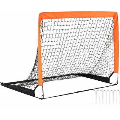 CostwayLot de 2 Cages de Football Pliables But de Foot Enfant avec 8 Piquet Tissu Oxford Montage Rapid But de Football Pop-Up 120 x 96 x 96 CM - Publicité CostwayLot de 2 Cages de Football Pliables But de Foot Enfant avec 8 Piquet Tissu Oxford Montage Rapid But de Football Pop-Up 120 x 96 x 96 CM - Publicité
