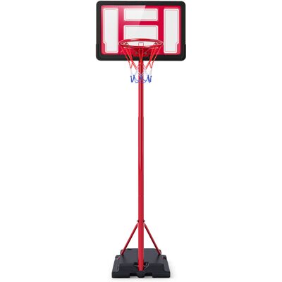 CostwayPanier de Basketball Hauteur Réglable 95-155 CM avec Support Base Remplissable&Planche Cadre Métallique But de Basket Portable - Publicité CostwayPanier de Basketball Hauteur Réglable 95-155 CM avec Support Base Remplissable&Planche Cadre Métallique But de Basket Portable - Publicité