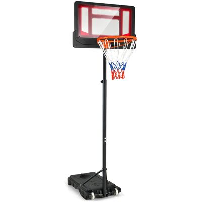 CostwayPanier de Basket pour Enfants Jouet de But de Basket Résistant aux Intempéries avec Hauteur Réglable de 132 à 250 CM Rouge - Publicité CostwayPanier de Basket pour Enfants Jouet de But de Basket Résistant aux Intempéries avec Hauteur Réglable de 132 à 250 CM Rouge - Publicité