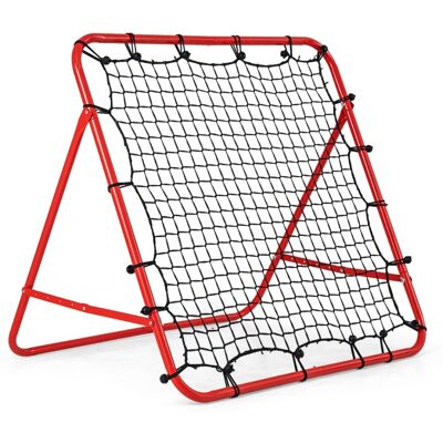 CostwayFilet de Rebond de Football Pliable Filet d'Entraînement avec Angles Réglables pour Entraînement au Tir et à la Passe Équipement de Sport - Publicité CostwayFilet de Rebond de Football Pliable Filet d'Entraînement avec Angles Réglables pour Entraînement au Tir et à la Passe Équipement de Sport - Publicité