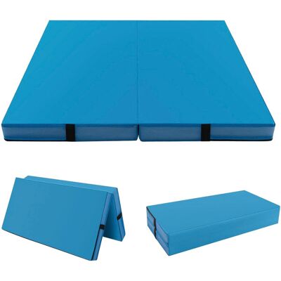 CostwayTapis de Gymnastique Épais Pliable 122 x 122 x 10cm Housse en Simili Cuir Imperméable Transport Facile avec Poignées Tapis d'Entraînement - Publicité CostwayTapis de Gymnastique Épais Pliable 122 x 122 x 10cm Housse en Simili Cuir Imperméable Transport Facile avec Poignées Tapis d'Entraînement - Publicité
