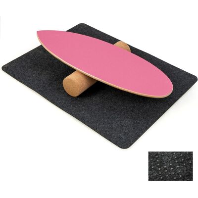 CostwayPlanche d Entraînement pour l Équilibre avec Rouleau et Tapis Antidérapant pour Skateboard Hockey Snowboard Rouge - Publicité CostwayPlanche d Entraînement pour l Équilibre avec Rouleau et Tapis Antidérapant pour Skateboard Hockey Snowboard Rouge - Publicité