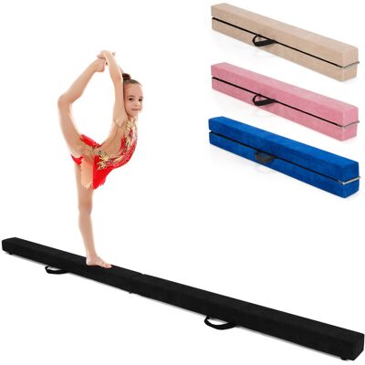 CostwayPoutre de Gymnastique Pliable de 210 cm avec Poignées de Transport pour Enfants Gymnastes Noir - Publicité CostwayPoutre de Gymnastique Pliable de 210 cm avec Poignées de Transport pour Enfants Gymnastes Noir - Publicité