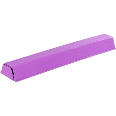 CostwayPoutre de Gymnastique Pliable Barre de Gymnastique au Sol Portable en Flannel Doux avec Poignées de Transport Violet - Publicité CostwayPoutre de Gymnastique Pliable Barre de Gymnastique au Sol Portable en Flannel Doux avec Poignées de Transport Violet - Publicité