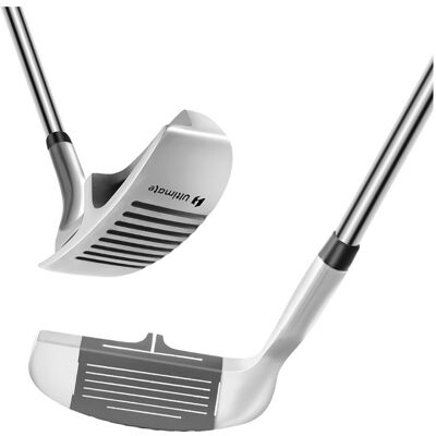 CostwayClub de Golf Chipper Droitier pour Hommes et Femmes Coin de Pincement (Loft) à 36° Inclinaison (Lie) 72° pour Chipping Sur Jeu Court/Terrain de Golf Argent - Publicité CostwayClub de Golf Chipper Droitier pour Hommes et Femmes Coin de Pincement (Loft) à 36° Inclinaison (Lie) 72° pour Chipping Sur Jeu Court/Terrain de Golf Argent - Publicité