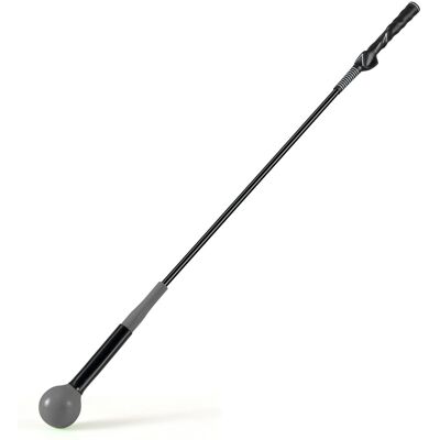 CostwayEntraîneur pour Swing de Golf Bâton d'Entraînement pour l'Échauffement avec Tête Lestée pour la Prise en Main pour Jeunes 100cm Noir - Publicité CostwayEntraîneur pour Swing de Golf Bâton d'Entraînement pour l'Échauffement avec Tête Lestée pour la Prise en Main pour Jeunes 100cm Noir - Publicité