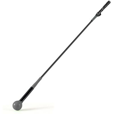 CostwayEntraîneur pour Swing de Golf Bâton d'Entraînement pour l'Échauffement avec Tête Lestée pour la Prise en Main pour Jeunes 120cm Noir - Publicité CostwayEntraîneur pour Swing de Golf Bâton d'Entraînement pour l'Échauffement avec Tête Lestée pour la Prise en Main pour Jeunes 120cm Noir - Publicité
