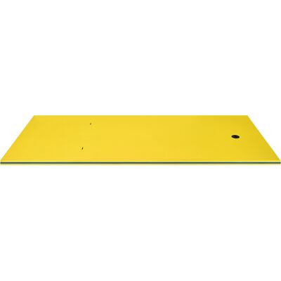 Costway - Pool Foam Mat - Jaune - 220x90cm - Tapis flottant de piscine - Publicité Costway - Pool Foam Mat - Jaune - 220x90cm - Tapis flottant de piscine - Publicité