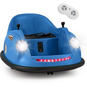 CostwayAuto-tamponneuse Electrique 12V pour Enfants Alimentée par Batterie Télécommande Lumières LED Musique pour les 2-5 Ans Bleu - Publicité CostwayAuto-tamponneuse Electrique 12V pour Enfants Alimentée par Batterie Télécommande Lumières LED Musique pour les 2-5 Ans Bleu - Publicité