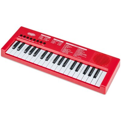 CostwayClavier de Piano pour Enfants Piano Électrique Portable à 37 Touches avec 8 Rythmes 8 Sons & 22 Démonstrations Instrument pour 3 Ans+ Rouge - Publicité CostwayClavier de Piano pour Enfants Piano Électrique Portable à 37 Touches avec 8 Rythmes 8 Sons & 22 Démonstrations Instrument pour 3 Ans+ Rouge - Publicité