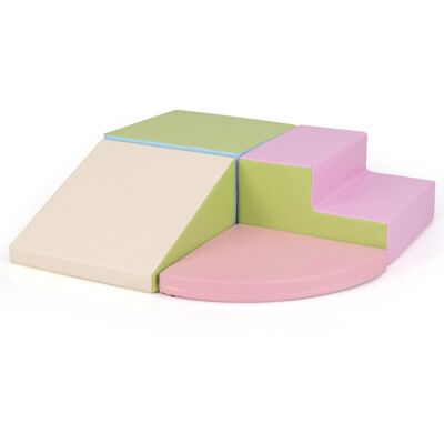 CostwayEnsemble de Blocs en Mousse pour Grimper et Ramper pour Bébé Ensemble de Blocs de Construction Doux Vert - Publicité CostwayEnsemble de Blocs en Mousse pour Grimper et Ramper pour Bébé Ensemble de Blocs de Construction Doux Vert - Publicité
