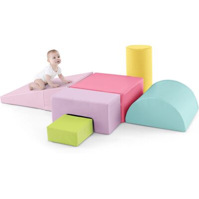 Costway - 6PCS Blocs de Construction en Mousse - Éducatifs - Bébé - Jouet - Publicité Costway - 6PCS Blocs de Construction en Mousse - Éducatifs - Bébé - Jouet - Publicité