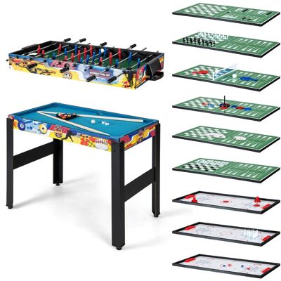 CostwayTable Multi Jeux 12 EN 1 Baby Foot Air Hockey Ping Pong Echecs Bowling Poker pour Bar Bureau Salon Multicolore - Publicité CostwayTable Multi Jeux 12 EN 1 Baby Foot Air Hockey Ping Pong Echecs Bowling Poker pour Bar Bureau Salon Multicolore - Publicité