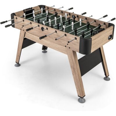 CostwayTable de Baby-Foot de 138 cm Table de Jeu de Football d'Arcade 2 Ballons 26 Joueurs 2 Marqueurs de Score Pieds Réglables - Publicité CostwayTable de Baby-Foot de 138 cm Table de Jeu de Football d'Arcade 2 Ballons 26 Joueurs 2 Marqueurs de Score Pieds Réglables - Publicité