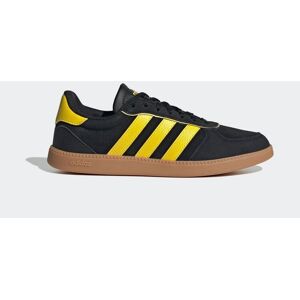 adidas adidas Black/Yellow Breaknet Sleek Trainers - Publicité adidas adidas Black/Yellow Breaknet Sleek Trainers - Publicité