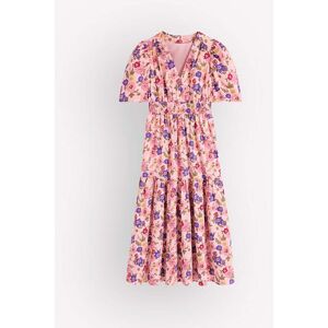 Boden Boden Pink Irene Puff Sleeve Dress Pink EU 42 Regular (UK 14 R) - Publicité Boden Boden Pink Irene Puff Sleeve Dress Pink EU 42 Regular (UK 14 R) - Publicité