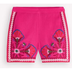 Boden Short Boden en lin brodé Rose EU 44 (UK 16) - Publicité Boden Short Boden en lin brodé Rose EU 44 (UK 16) - Publicité