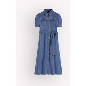 Boden Boden Blue Puff Sleeve Denim Shirt Dress Blue EU 38 Regular (UK 10 R) - Publicité Boden Boden Blue Puff Sleeve Denim Shirt Dress Blue EU 38 Regular (UK 10 R) - Publicité