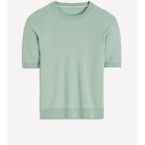 Boden Boden Green Eva Cashmere T-Shirt - Publicité Boden Boden Green Eva Cashmere T-Shirt - Publicité