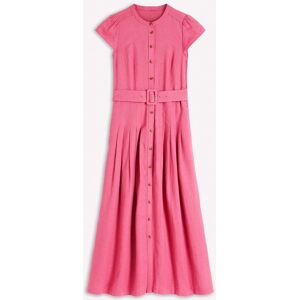 Boden Boden Pink Arabella Linen Blend Dress Pink EU 40 Regular (UK 12 R) - Publicité Boden Boden Pink Arabella Linen Blend Dress Pink EU 40 Regular (UK 12 R) - Publicité