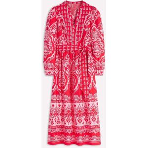 Boden Boden Red Cary Cotton Midi Dress Red EU 40 Regular (UK 12 R) - Publicité Boden Boden Red Cary Cotton Midi Dress Red EU 40 Regular (UK 12 R) - Publicité