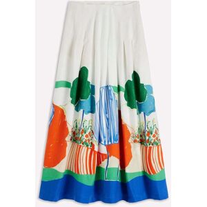 Boden Jupe Boden Valentina en lin Blanc EU 36 Regular (UK 8) - Publicité Boden Jupe Boden Valentina en lin Blanc EU 36 Regular (UK 8) - Publicité