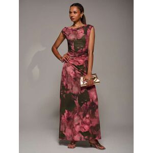 Jolie Moi Jolie Moi Red Multiway Neckline Mesh Maxi Dress Red EU 46 (UK 18) - Publicité Jolie Moi Jolie Moi Red Multiway Neckline Mesh Maxi Dress Red EU 46 (UK 18) - Publicité