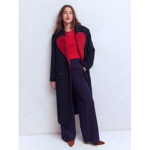Boden Boden Blue Cocoon Wool Coat - Publicité Boden Boden Blue Cocoon Wool Coat - Publicité