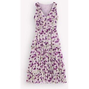 Boden Boden Purple Tiered Sleeveless Dress Purple EU 44 Regular (UK 16 R) - Publicité Boden Boden Purple Tiered Sleeveless Dress Purple EU 44 Regular (UK 16 R) - Publicité