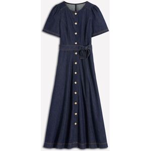 Boden Boden Blue Button Detail Denim Dress Blue EU 38 Long (UK 10 L) - Publicité Boden Boden Blue Button Detail Denim Dress Blue EU 38 Long (UK 10 L) - Publicité